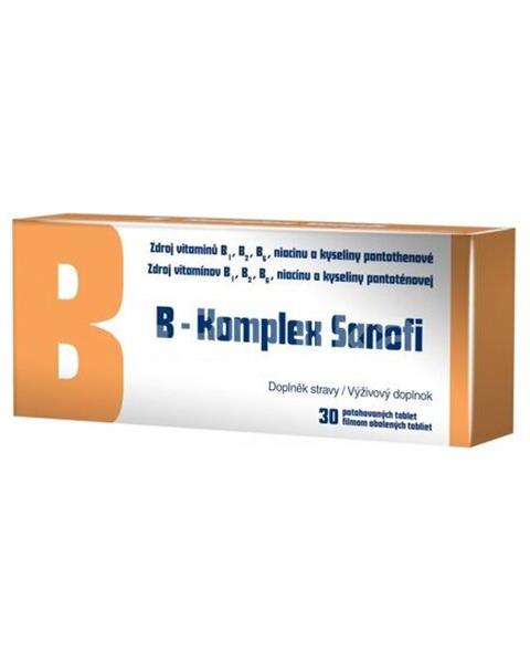 B - Komplex Sanofi tbl. flm. 1 x 30 ks