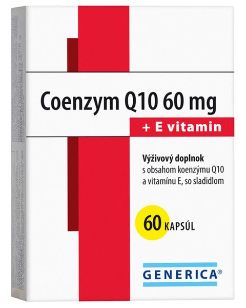 Koenzym Q10+vit. E cps. 60 x 60 mg Generica