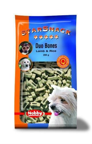 Pamlsok Nobby StarSnack Duo Bones Large Lamb 200 g