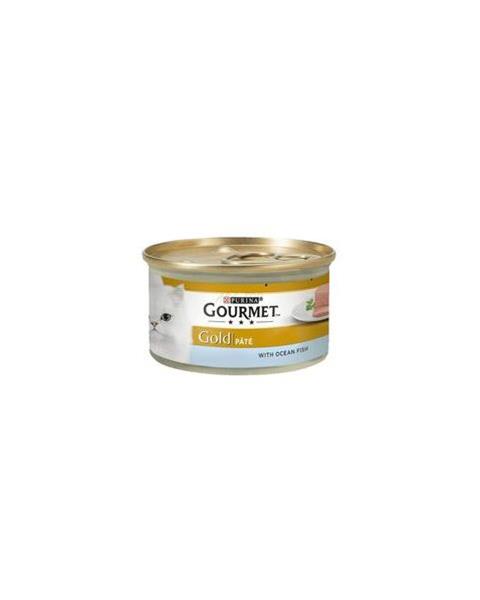 Nestlé GOURMET GOLD cat tuniak paštéta konz.24x85 g