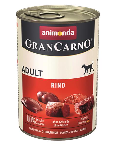 Animonda GRANCARNO® dog adult hovädzie 400g konzerva