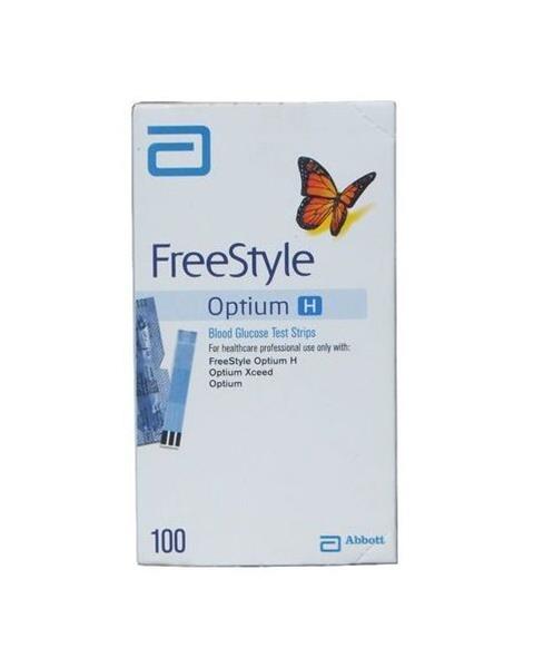 Prúžky na meranie glukózy FreeStyle Optium H 100 ks