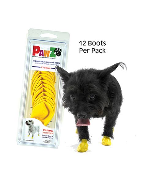Topánka ochranná PAWZ XXS (čierna/žltá)