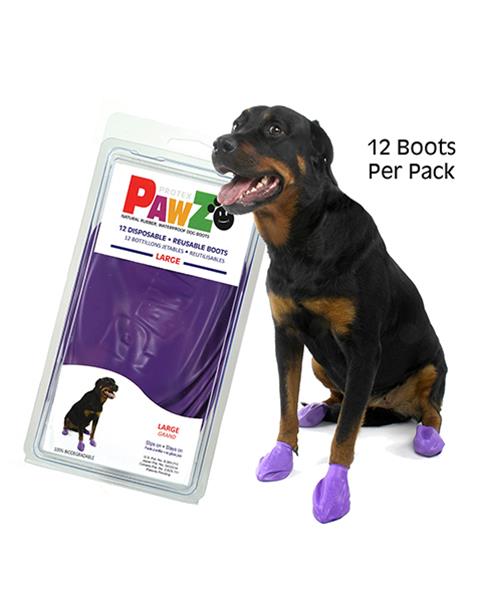 Topánka ochranná PAWZ L (čierna/fialová)