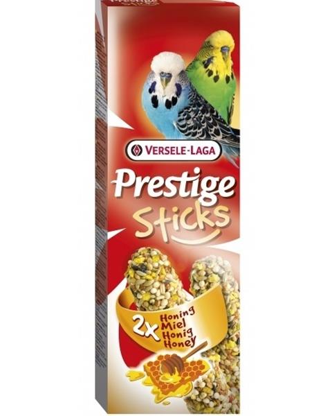 Pamlsok VL Prestige Sticks Budgies Honey 2 ks- tyčinky s medom pre andulky 60 g