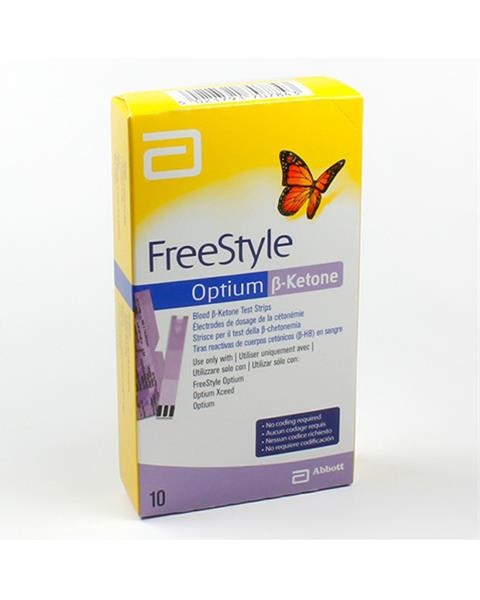 Prúžky testovacie FreeStyle Optium B-Ketone 10ks