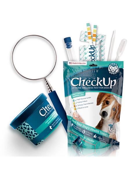 CheckUp Kit Dogs domáci test zdravotnej kondície psa - sada