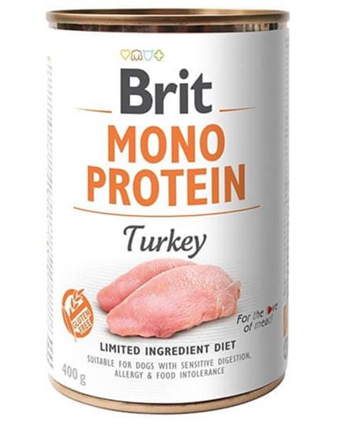 Brit Mono Protein Turkey 400 g konzerva