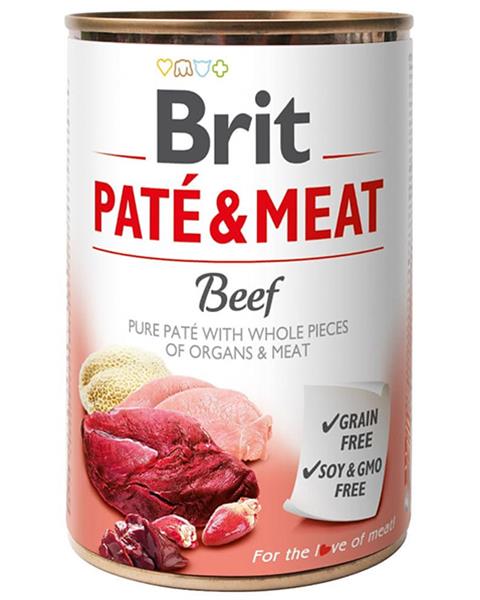 Brit Paté & Meat Beef 400 g konzerva