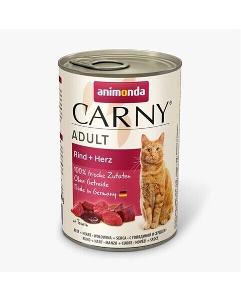 Animonda CARNY® cat Adult hovädzie a srdiečka bal. 6 x 400 g konzerva