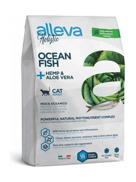 Alleva HOLISTIC cat adult ocean fish & hemp & aloe vera 10 kg